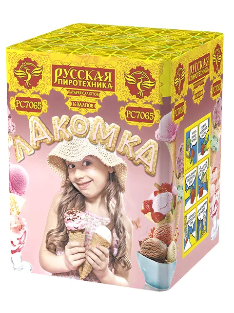 Модульная батарея салютов "Лакомка" (1,1"х 16 выстрелов)