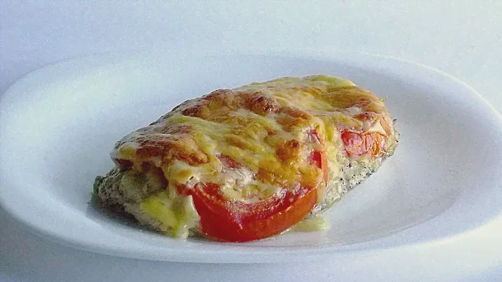 Куриные Отбивные под Помидором кулинарный видео рецепт