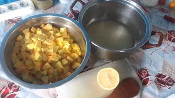 Как я делаю цукаты из мускатной тыквы #цукаты #цукатыизтыквы #тыква #тыкварецепты #мускатнаятыква