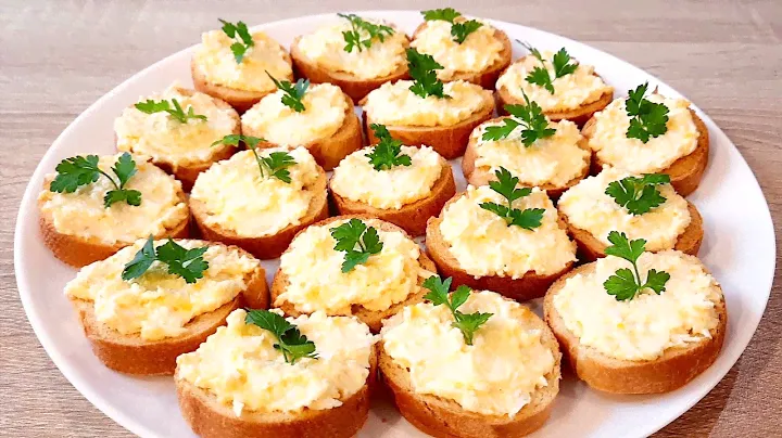 Оригинальная Закуска из Плавленых Сырков Вкусно и Быстро